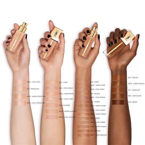 ysl teint touche eclat foundation shades|which ysl touche eclat shade.